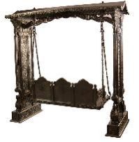 Indian White Metal Swing
