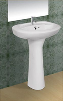 Wash Basin With Pedestal