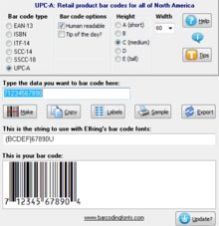 Barcoding System