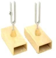 Tuning Fork on Resonance Box