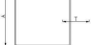 Aluminium Single Front Door Middle Frame