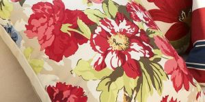 Printed Flowers Cushion Covers