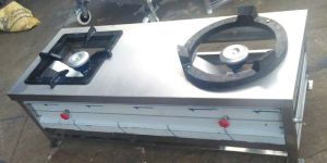 2 Burner Commercial Gas Stove