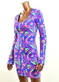 Ladies Geometric Top