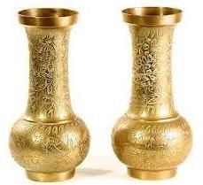 Brass Flower Vases