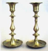 Antique Brass Candle Stick Holders