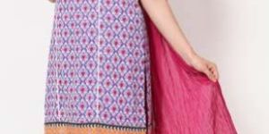 Printed Churidar Suit