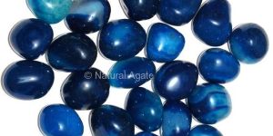 Blue Onyx Tumbled Stone