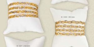 Gold Joint Work Design Bangles