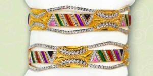 Gold Openable Bangles