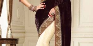 Stylish Velvet Saree