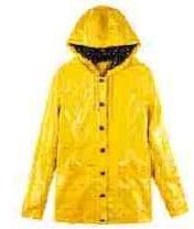 Unisex Kids Yellow Raincoat