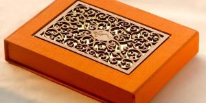 Wooden Wedding Card Box