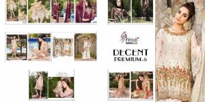 Shree Fabs Decent Premium-5 full catalog at textilmart