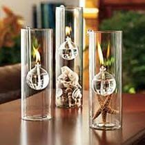 Glass Oil Lamps