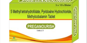 5 Methyl Tetrahydrofo, Pyridoxine HCL & Methylcobamin Tablet