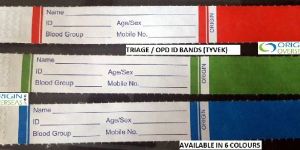 Tyvek Triage Band