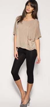 Cotton Capri Leggings