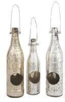 Silver Wine Bottles