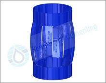 Slip on Welded Single Piece Bow Spring Sledge Chakra