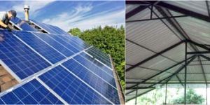 Stainless Steel Roofing Shed