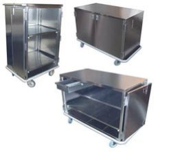 Stainless Steel Closed Kitchen Cabinet Tables