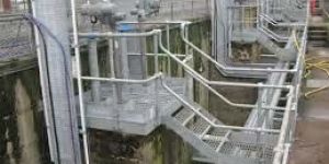 Galvanised Stairways for Industrial Boilers