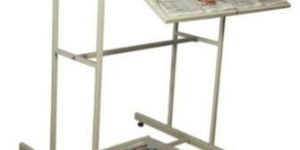 Library Newspaper Reading Stand