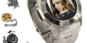 Wrist Watch With Mobile Phone: Stainless Steel Body