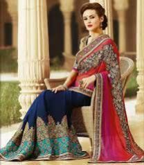 Embroidered Designer Saree