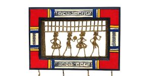 Warli Key Ring Holder