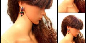 Wearing Terracotta Jhumkas