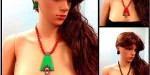 Terracotta Necklace Sets Could Be Worn