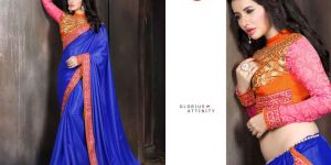 Zari Embroidery Sarees