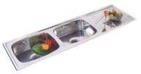 Canyon Series Double Bowl Stainless Steel Sink