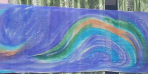 Hand Painted Cotton Stoles