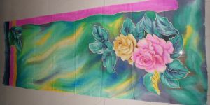 Hand Painted Woolen Stoles