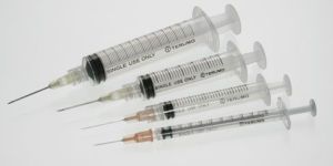 Syringe with Needles