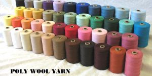 Polyester Wool Blended Yarn