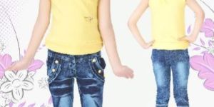 Denim Kids Capri