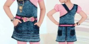 Denim Middy with Legging and Inner