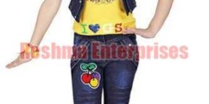 Girls Denim Capris