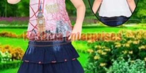 Girls Denim Skirts