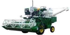 Tractor Mounted Combine Harvester