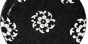 Blue Pottery Decorative Plate