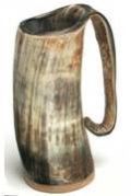 Horn Beer Mug