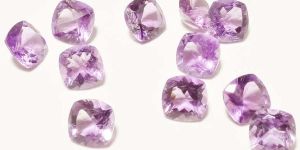 Square Amethyst Gemstones