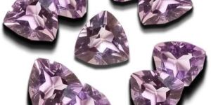 Trillion Amethyst Gemstones