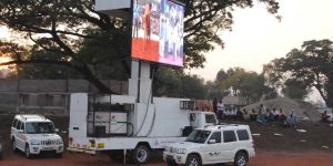 LED Screen Mobile Van, Video Wall, Supplier on Rental