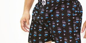 City Knight - Black Mens Boxer Pants